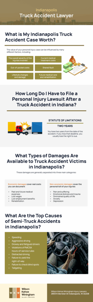 Truck Accident Infographic
